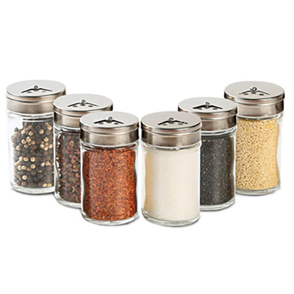 Say goodbye to cluttered spice cabinets with these convenient jar sets.