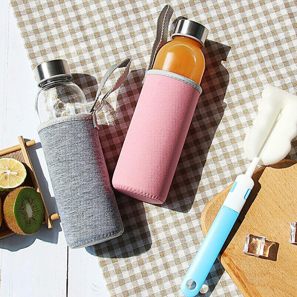 Stay hydrated in style with these trendy glass water bottles