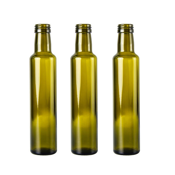 Green Glass Olive Oil Bottle: An addition to Your Lustrous Kitchen