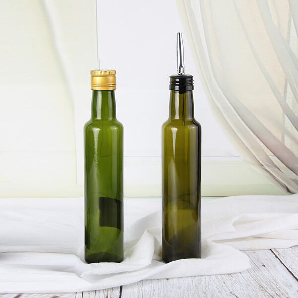 Kitchen Needs These Glass Olive Oil Bottles