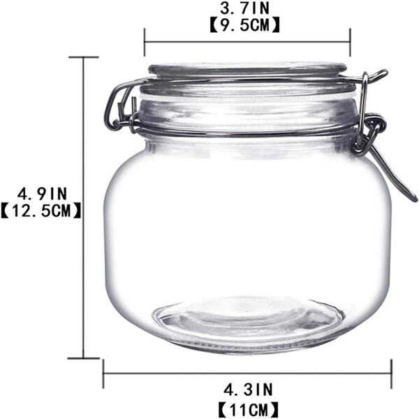 Add Some Character to Your Kitchen with Flip Top Mason Jars