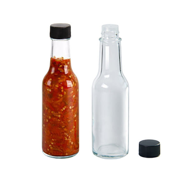 Versatile Glass Sauce Bottle