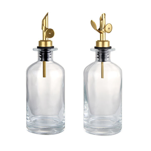 Glass Dispenser bottle protect your olive oil from air and light