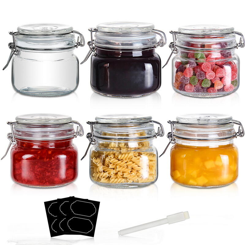 Custom Glass Food Storage Jars