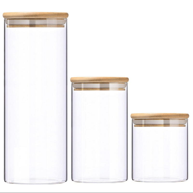 High Borosilicate Storage Jar