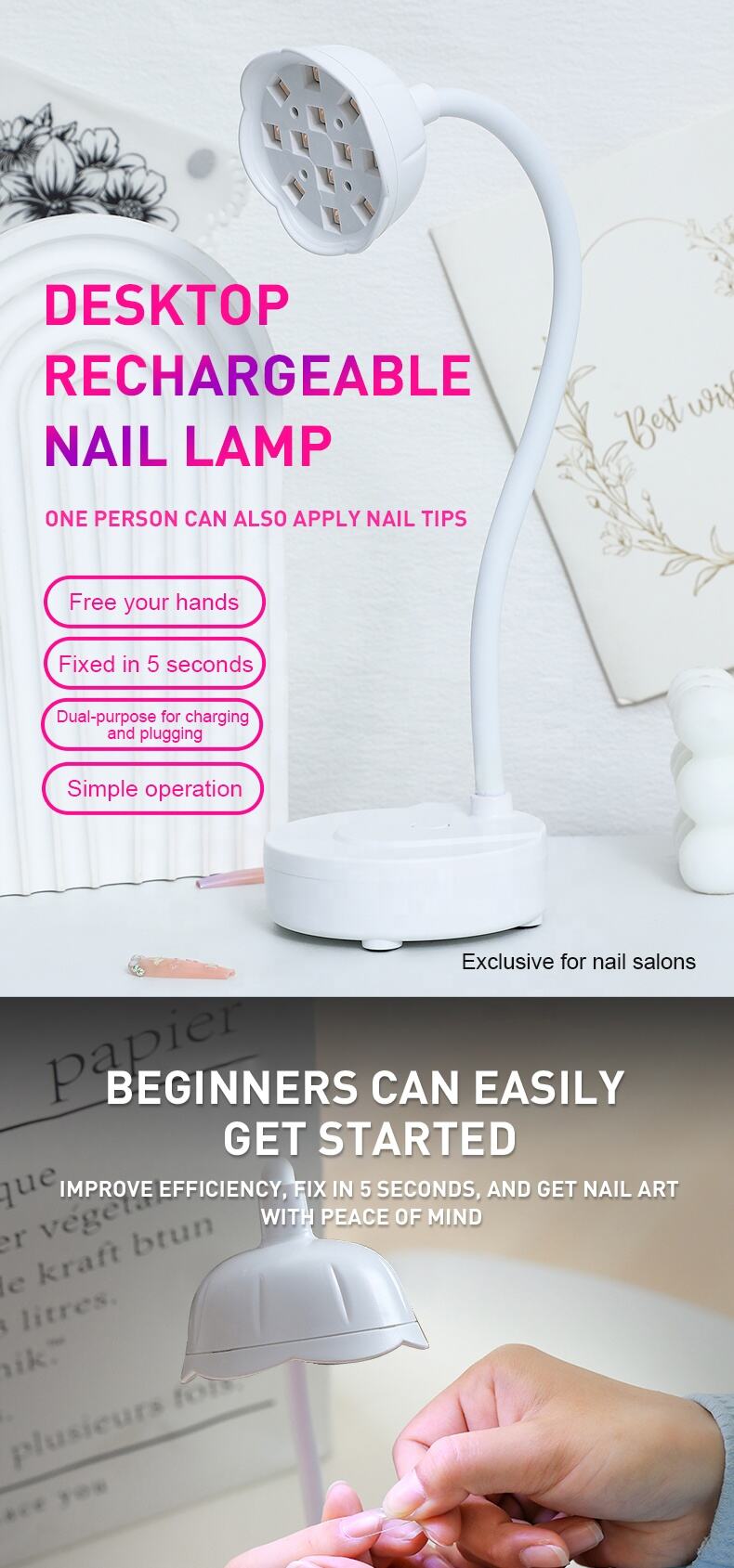 2025 hot products 2024 led lamp illumination moon led nail lamp manufacture