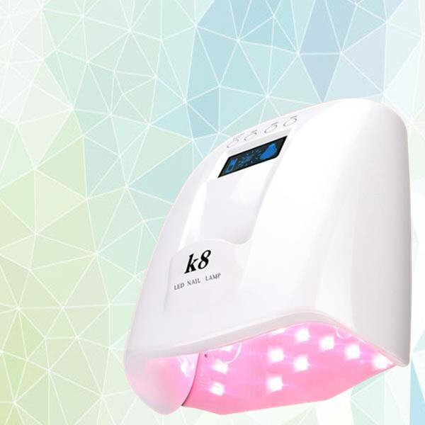 Say goodbye to smudges and chips with LED light lamp