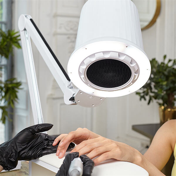 Achieve smooth and flawless manicures with a powerful nail dust collector