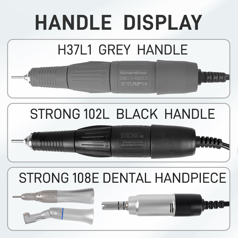 2025 65W 35000rpm not vibration Dental laboratory parts for hand piece drill "maichine" for nails mstrong 204 factory