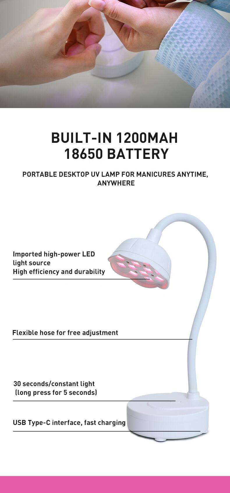 2025 hot products 2024 led lamp illumination moon led nail lamp manufacture