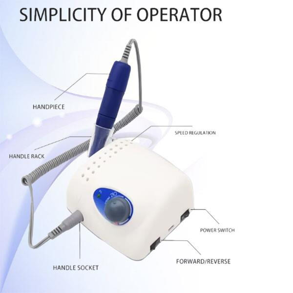 Experience Precision and Control with a Versatile Manicure Drill Machine