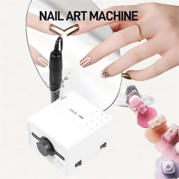 Adjustable speed settings to suit different nail types and preferences