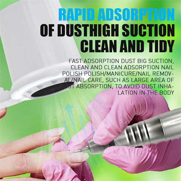 Convenient and easy to use for professional nail service.