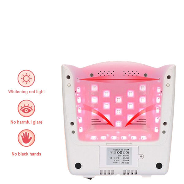 Experience the convenience of a portable nail dryer for on-the-go nail touch ups.