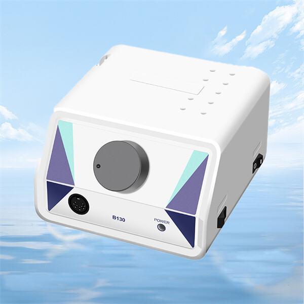 Ergonomically designed micromotor handpiece for comfortable grip and control