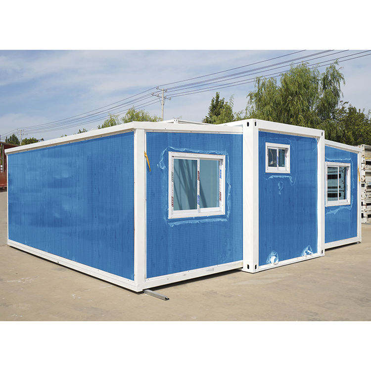 Low-cost removable containerized home prefabricated removable house glass wall residential supplier