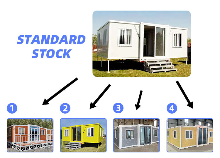 Ready to Ship Insulated Prefab Folding 3-in-1 Expandable Container Home Prefabricated Steel House Toilet Hotels Designed France details