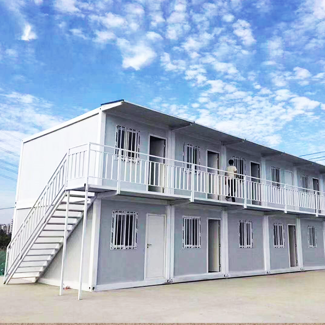 Customized two/three story luxury prefabricated expandable container house prefab bolt tiny house factory