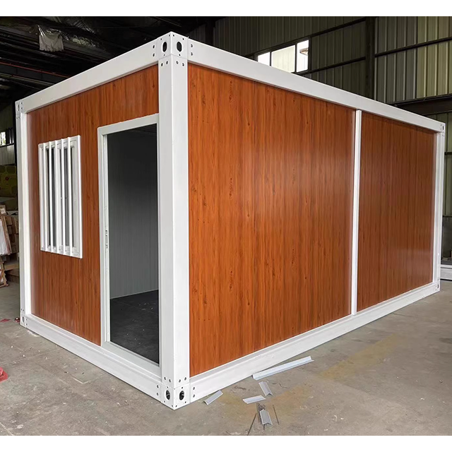 Low-cost removable containerized home prefabricated removable house glass wall residential supplier