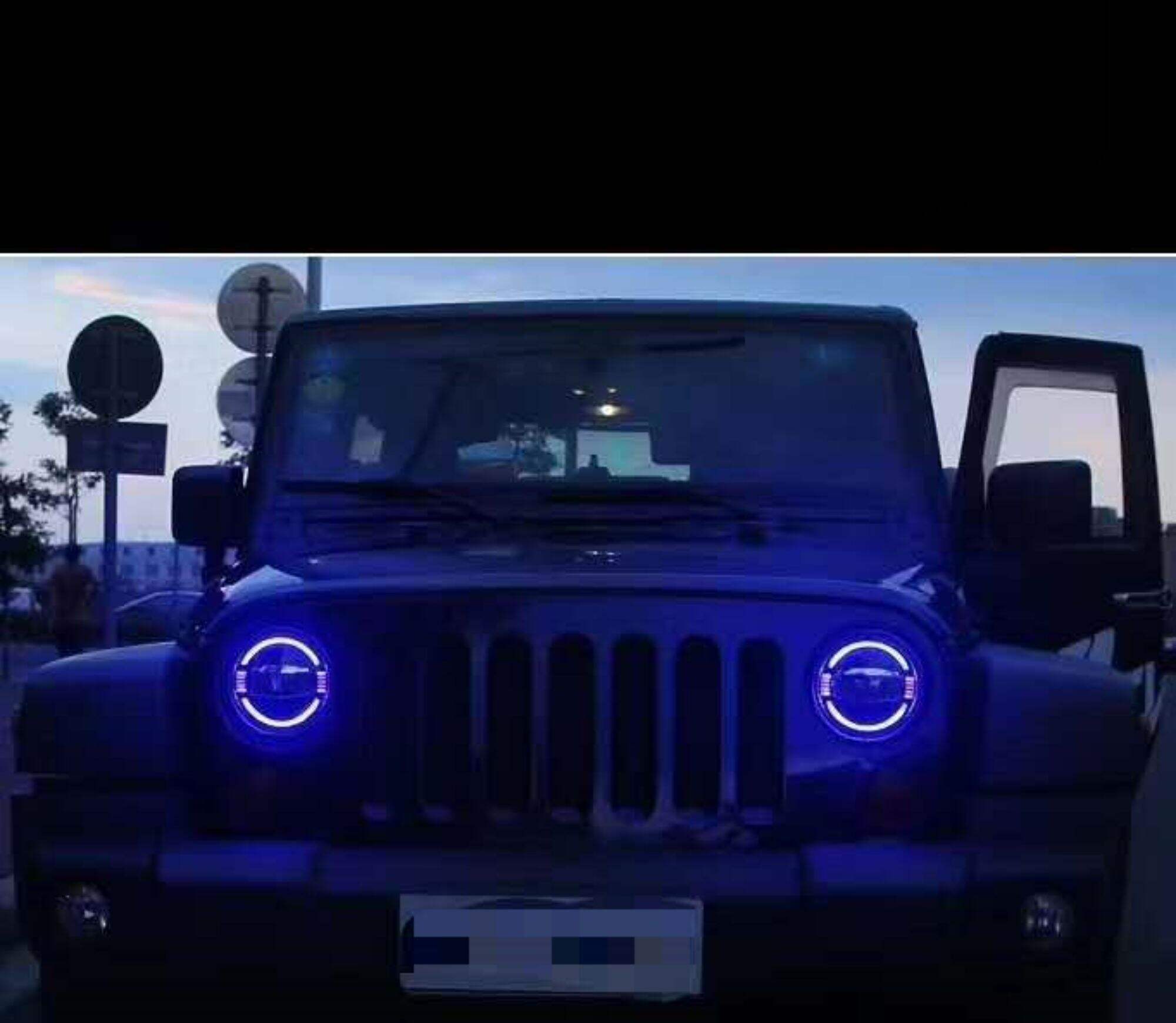 Spedking headlight for Jeep Wrangler JK