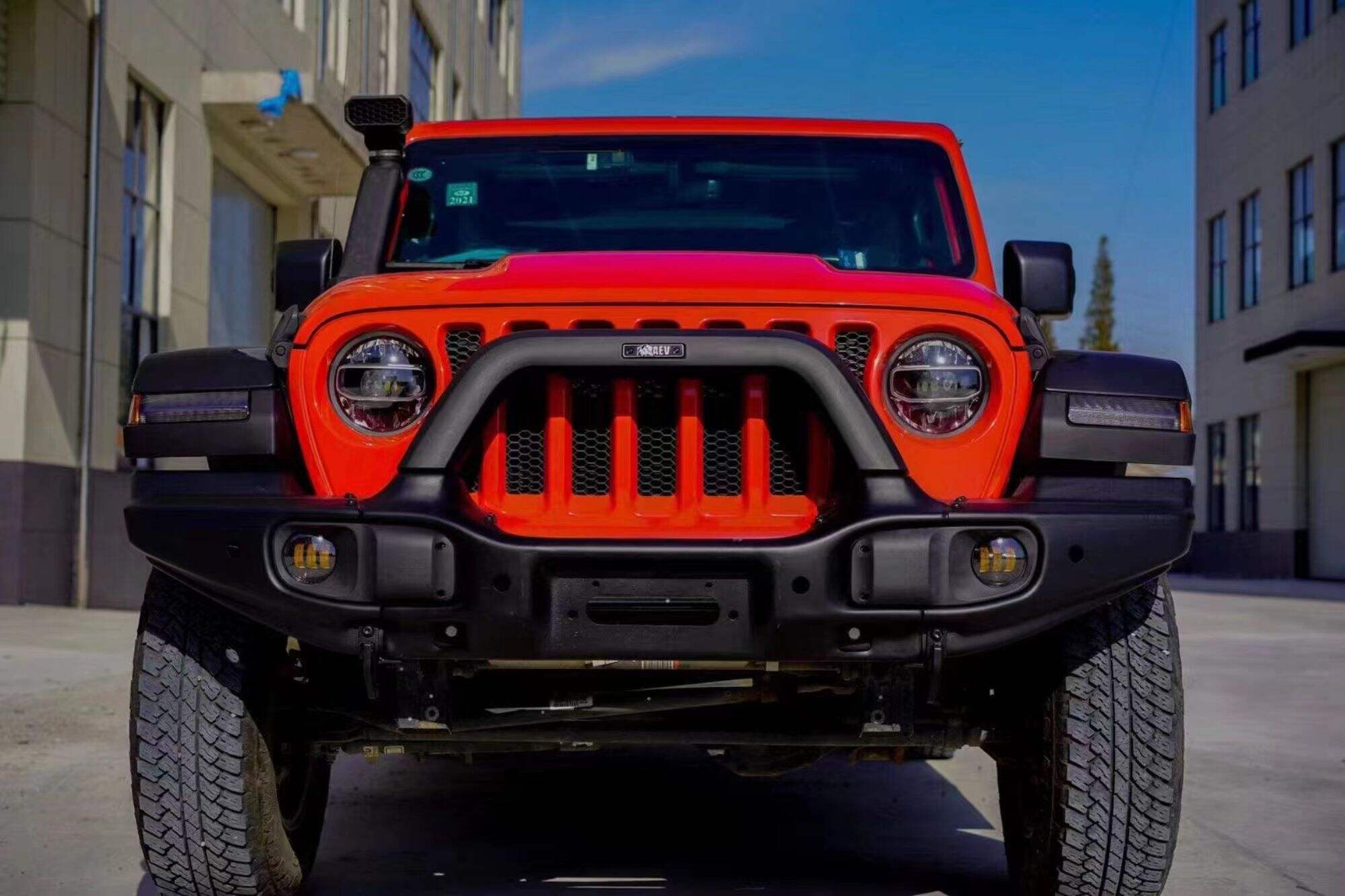 Spedking hot sell Front bumper for Jeep Wrangler JL