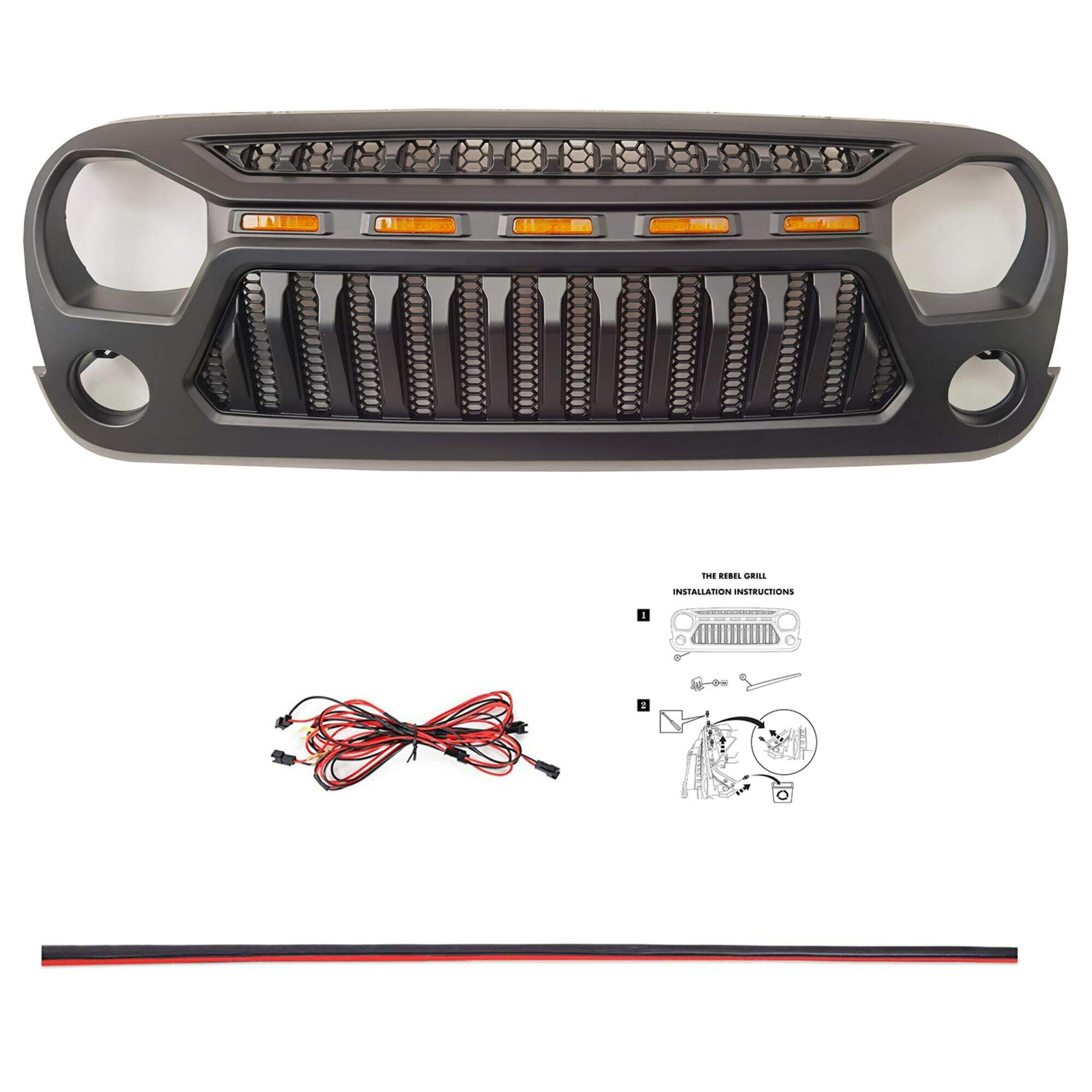 Spedking grille for Jeep Wrangler JK