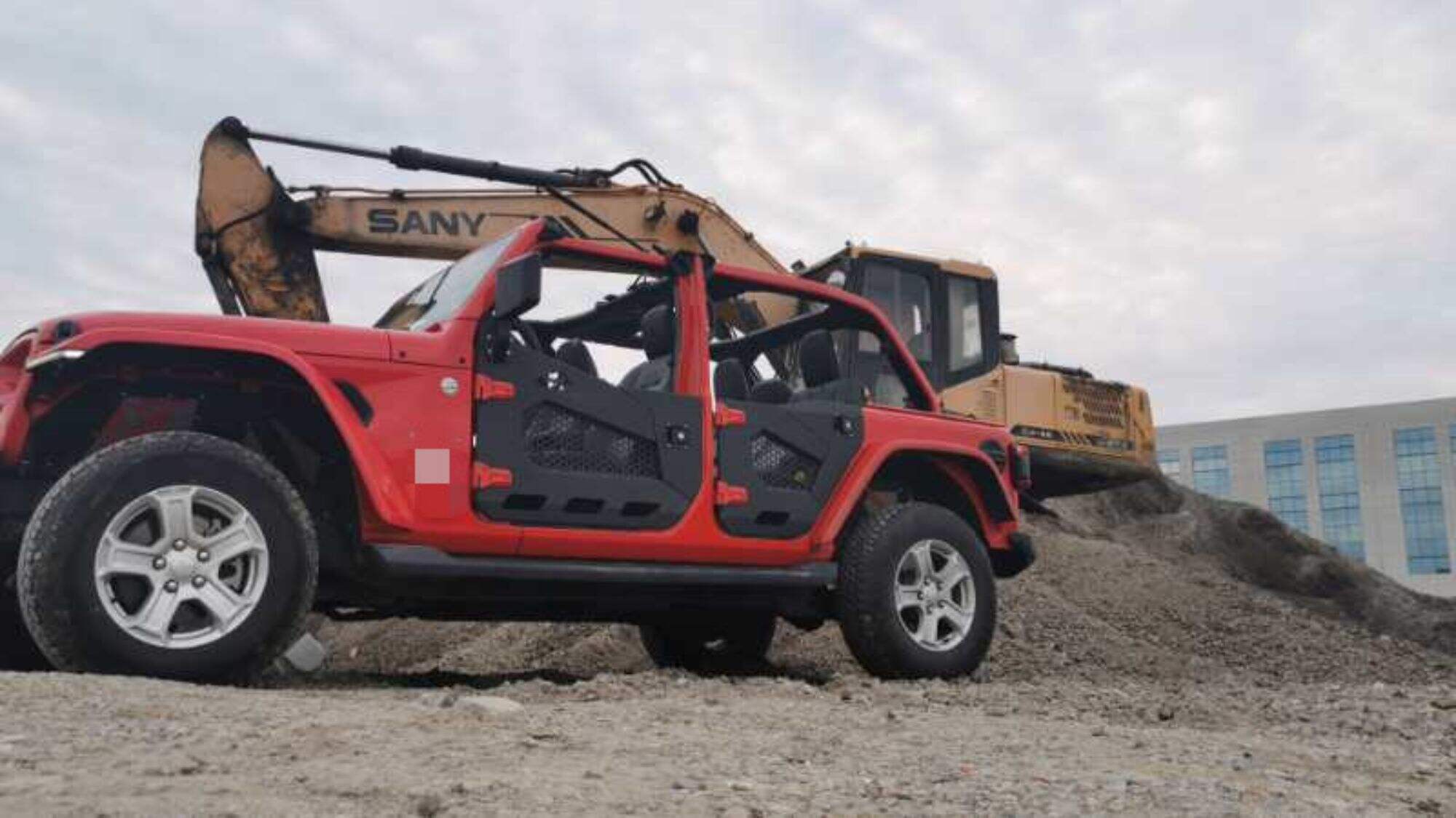 Spedking Own Brand Half Door for Jeep Wrangler JL    