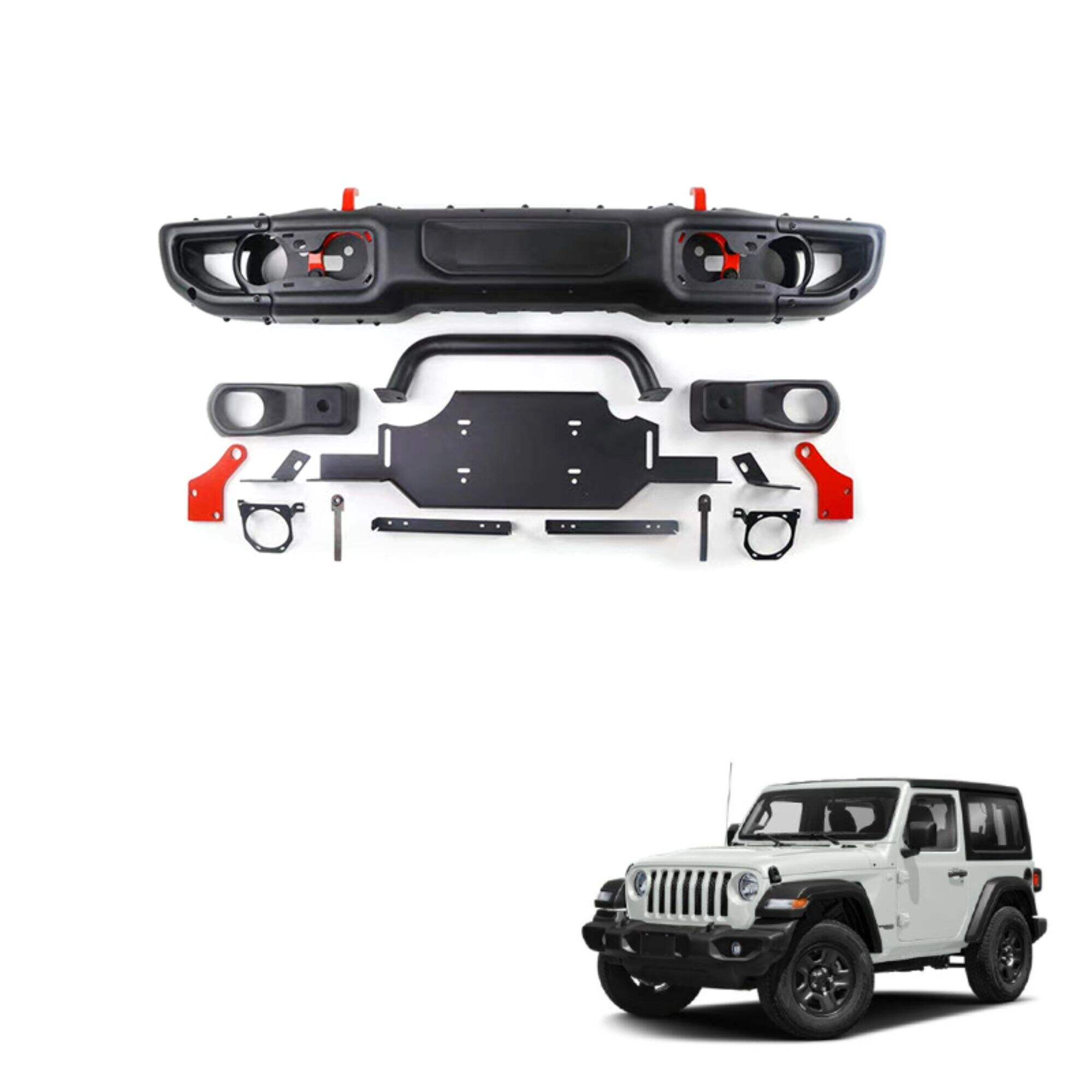 Spedking hot sell 10th anniversary Front bumper for Jeep Wrangler JL 