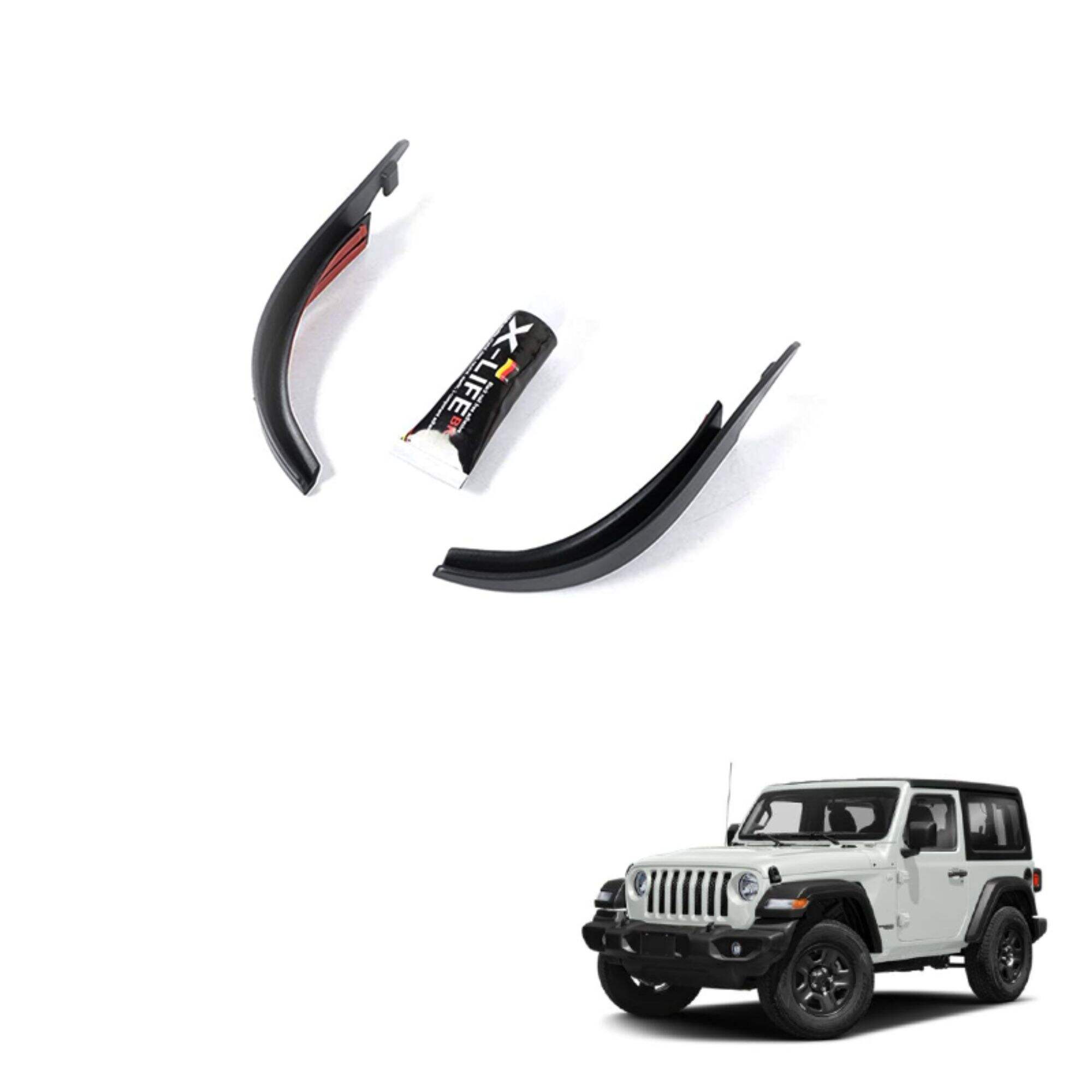 Spedking Wholesale Hard-Top Roof Rainwater Guard for Jeep Wrangler JL