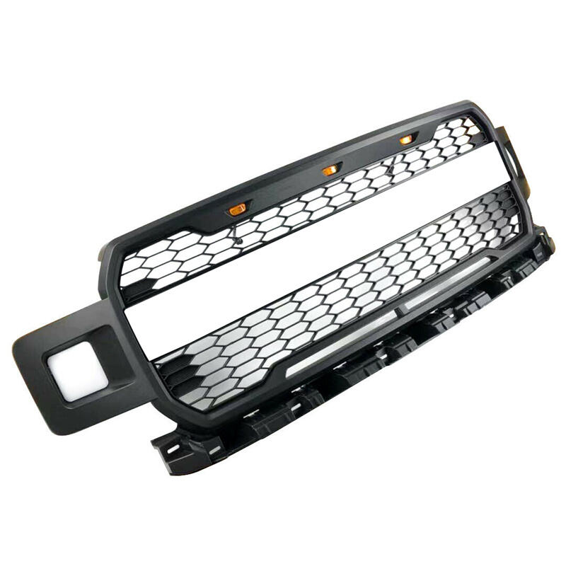 Spedking black grille with LED turning light for Ford f150 2018-2020