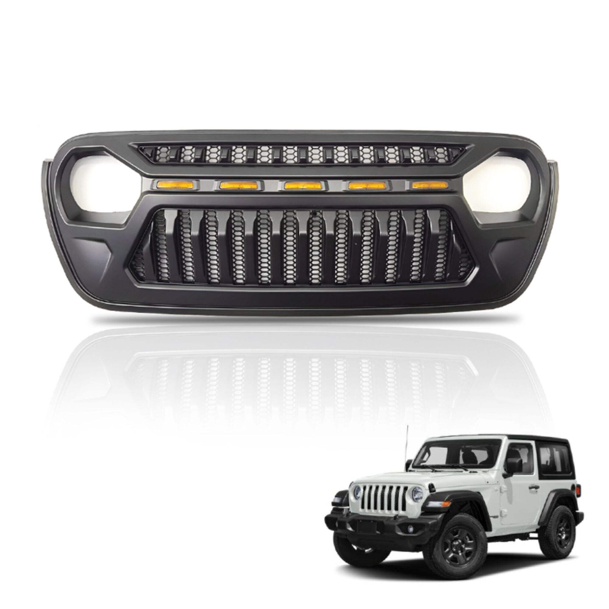 Spedking Cheap Wholesale Grill for Jeep JL Wrangler     