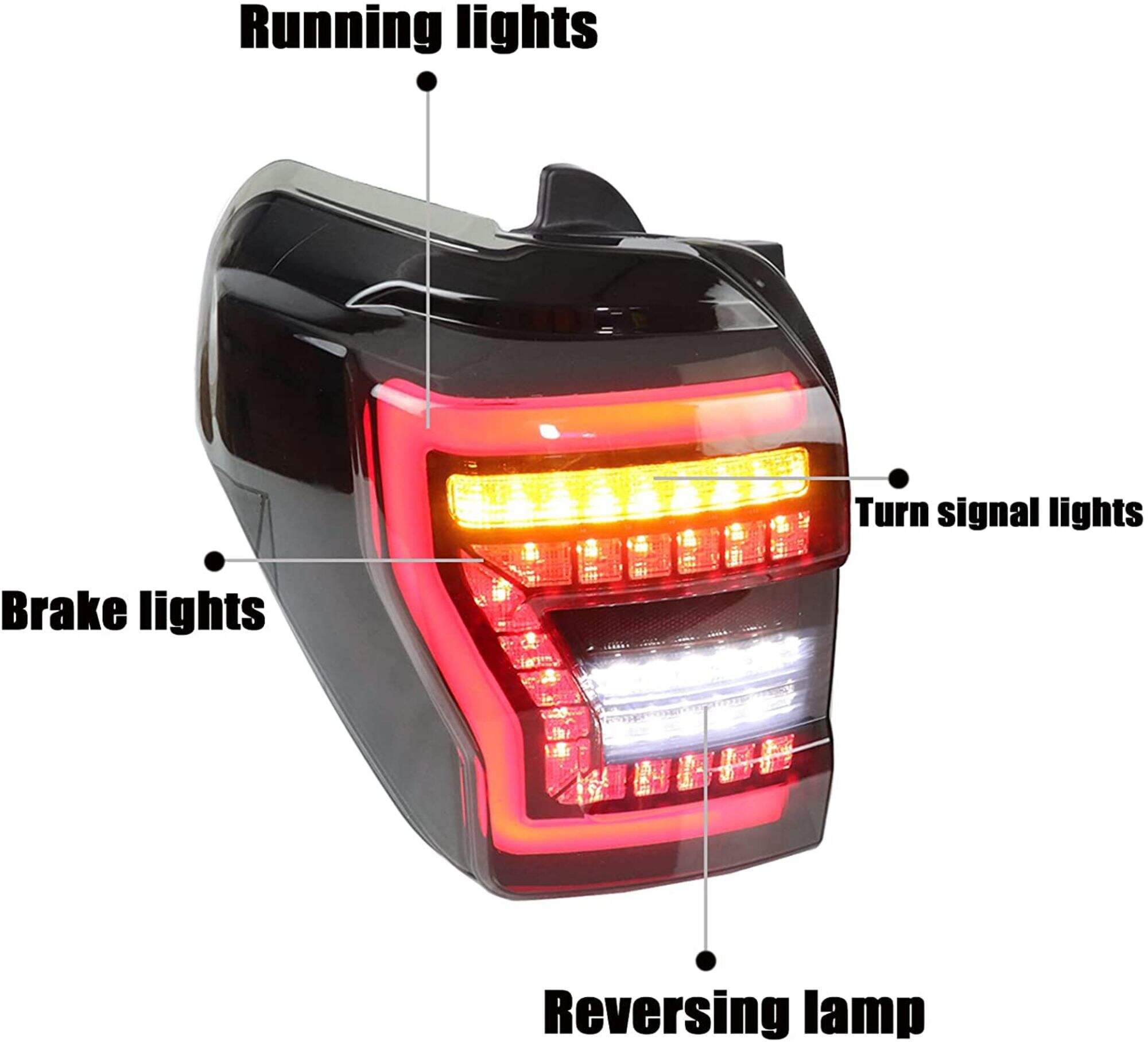 Spedking for TOYOTA 2010-2023 4RUNNER  TAILLIGHT