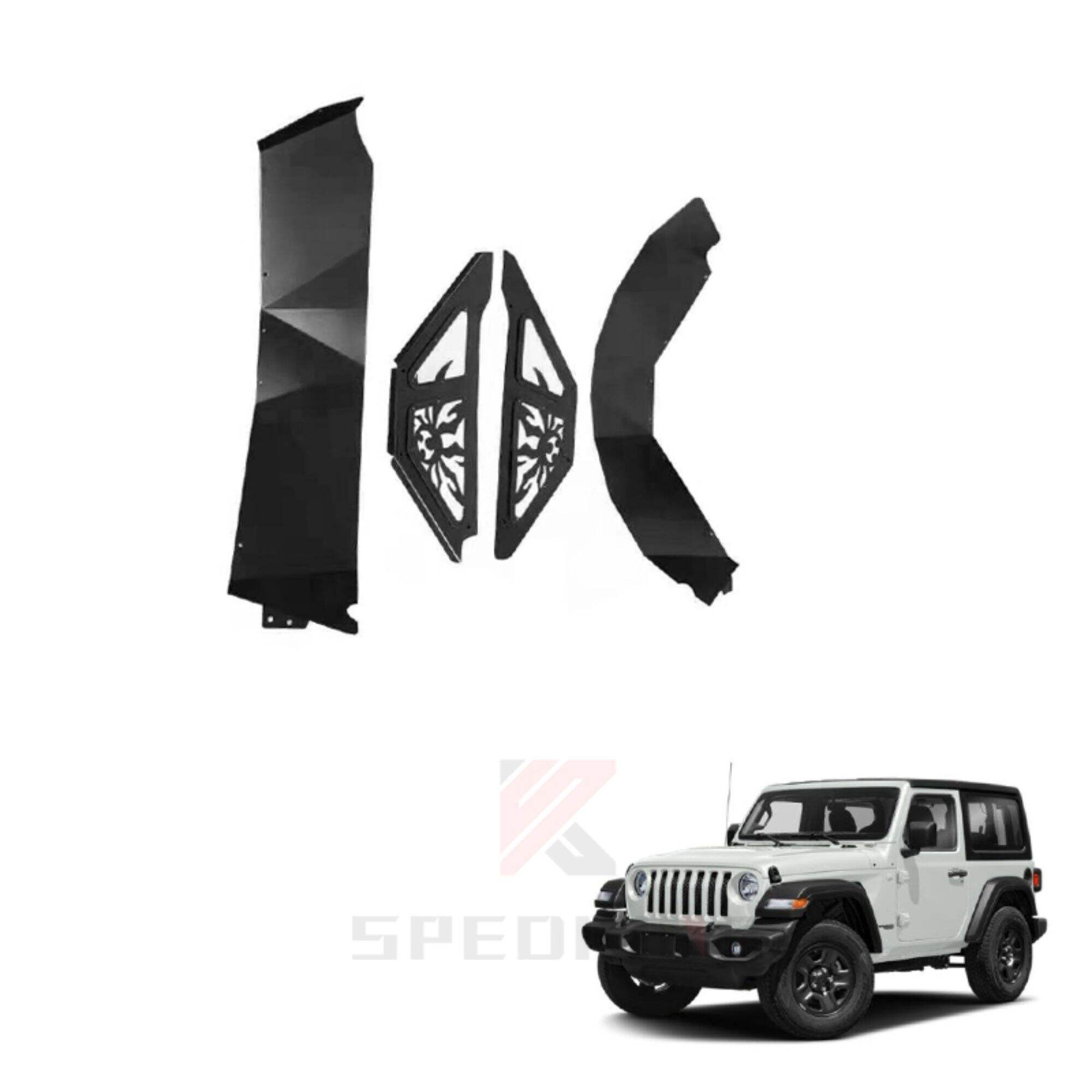 Spedking Hot selling Front Inner Fender Flare for Jeep Wrangler JL 