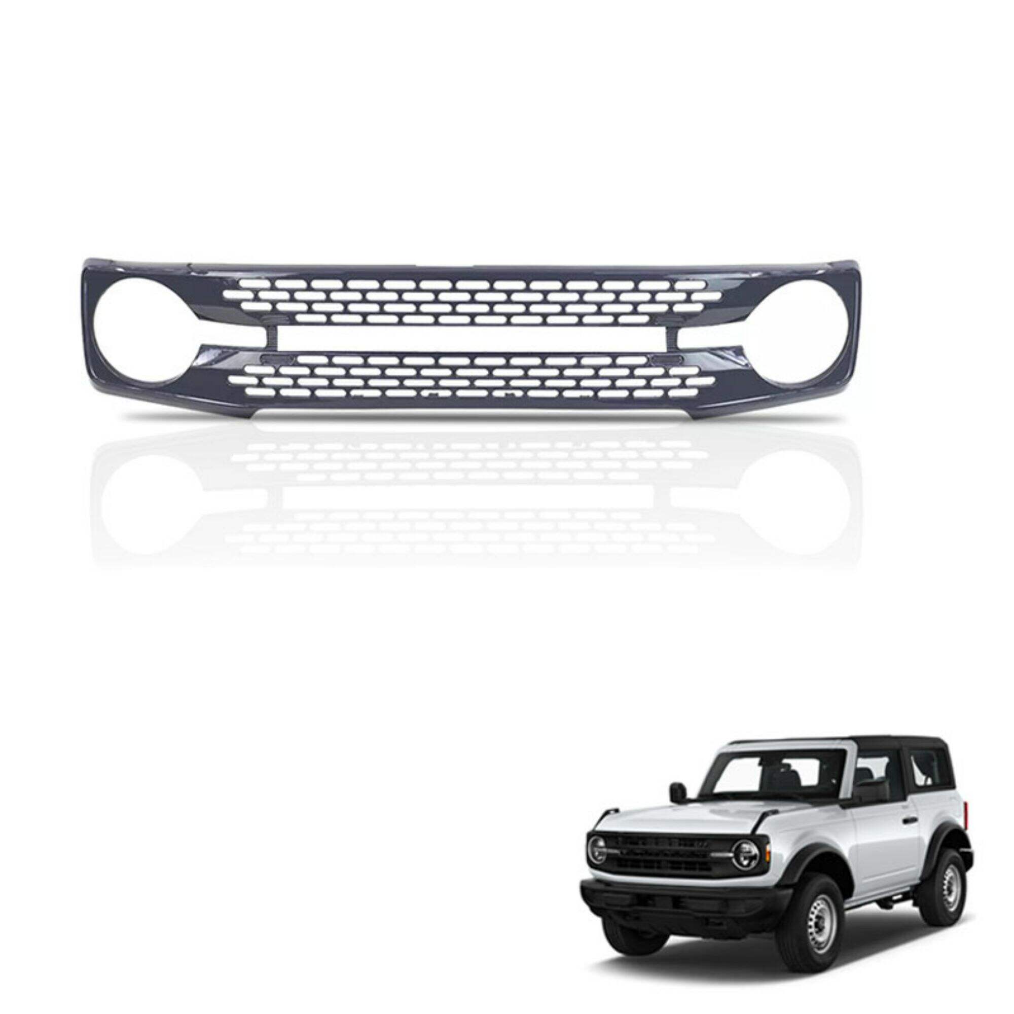 Spedking silver grille for 2021 Bronco 