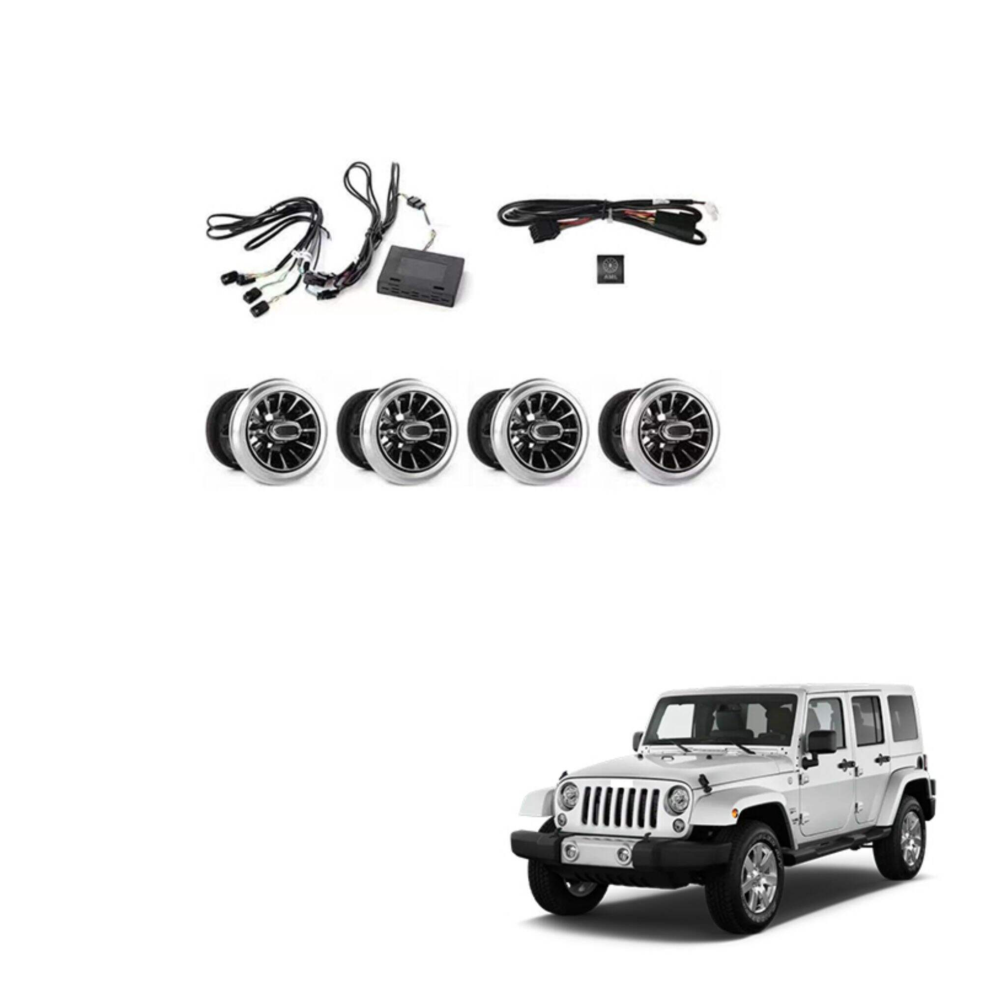 Spedking Atmosphere Lamp Air vents for Jeep Wrangler JK