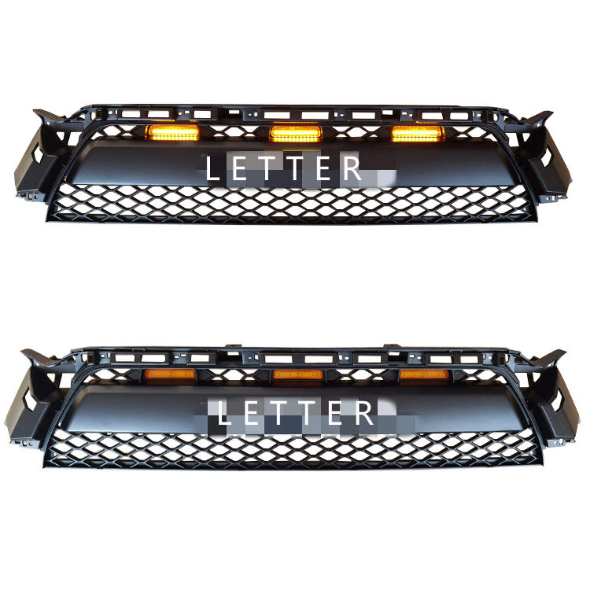 Spedking for TOYOTA 2010-2013 4RUNNER GRILL WITH LED LIGHT 