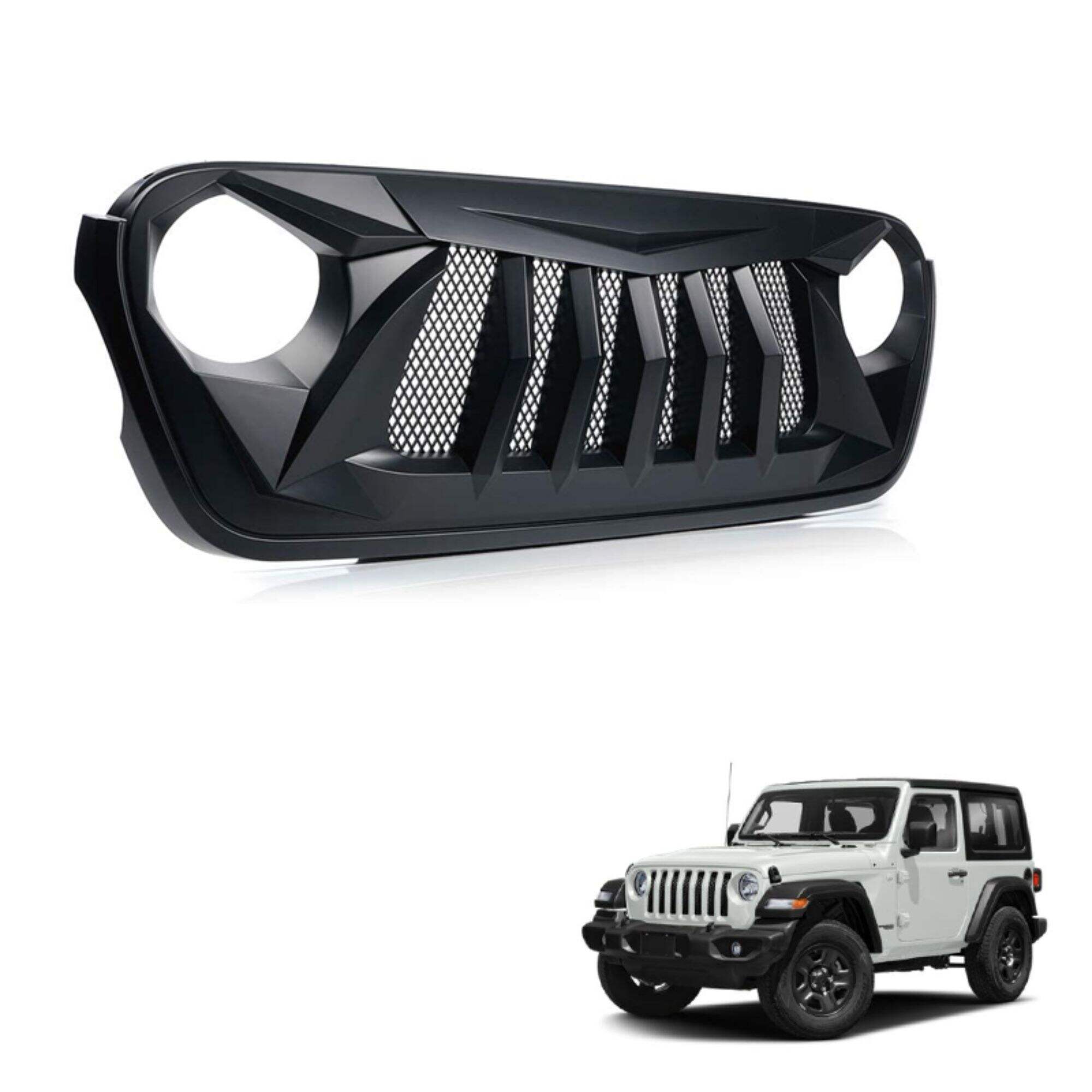 Spedking Wholesale New Trends Grill for Jeep Wrangle JL