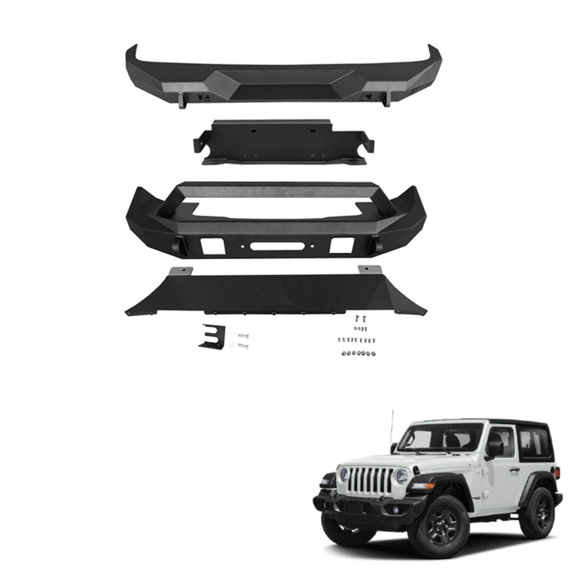 Spedking Wholesale Front bumper for Jeep Wrangler JL