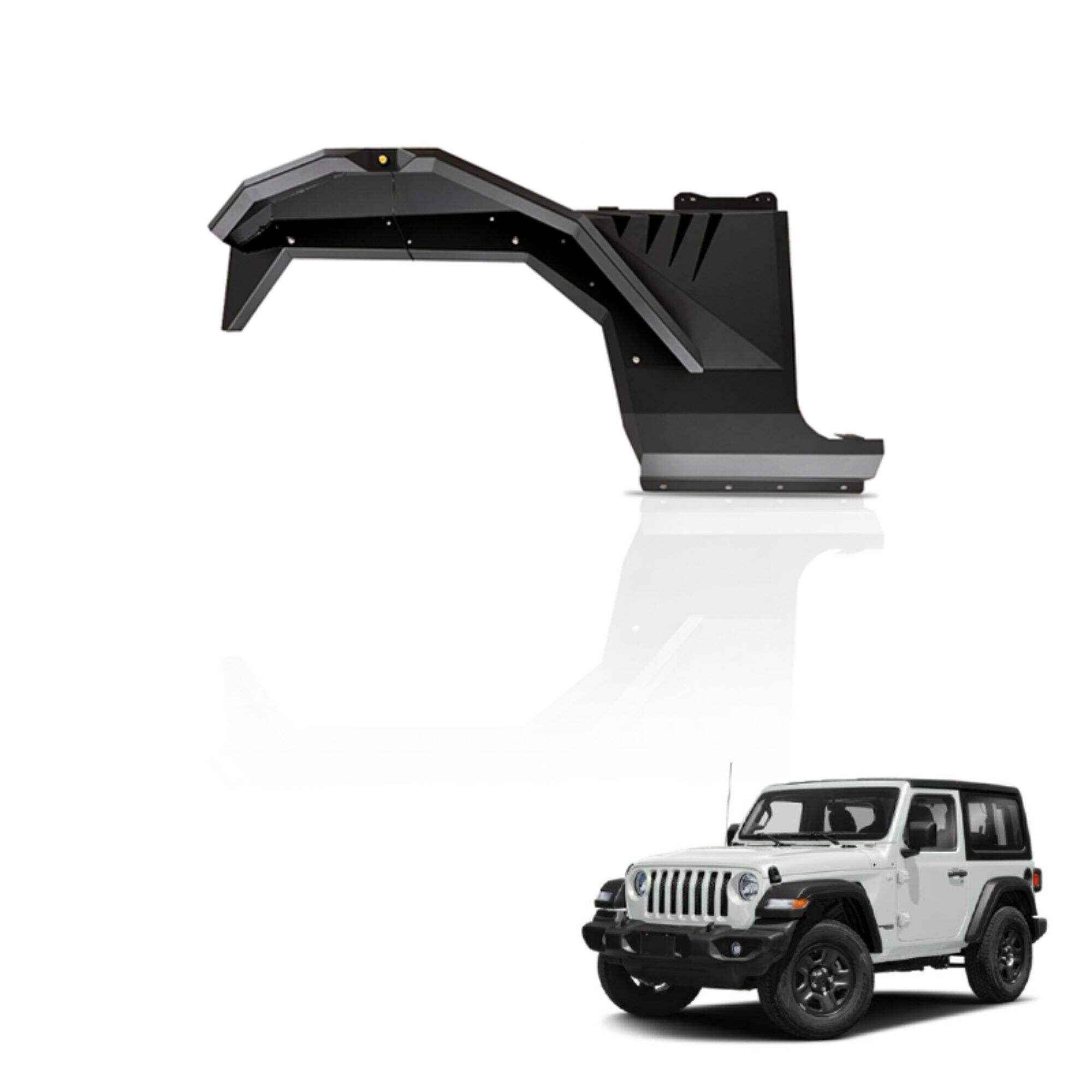 Spedking Stock Available Fabfours front fender falres for Jeep Wrangler JL 