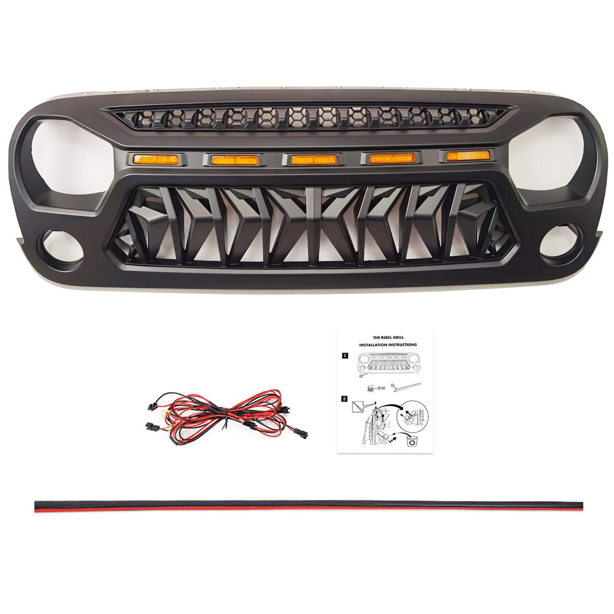 Spedking hot sale grille for Jeep Wrangler JK