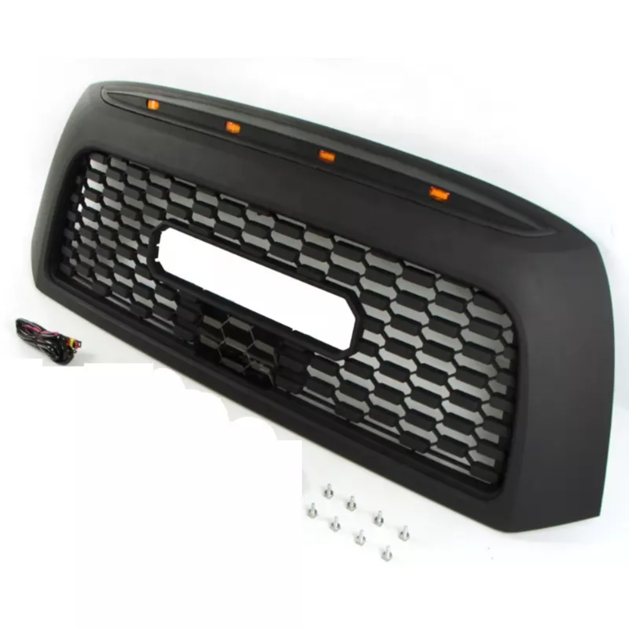 Spedking stock for TOYOTA 2007-2013 TUNDRA GRILL WITH LIGHT            Material: ABS