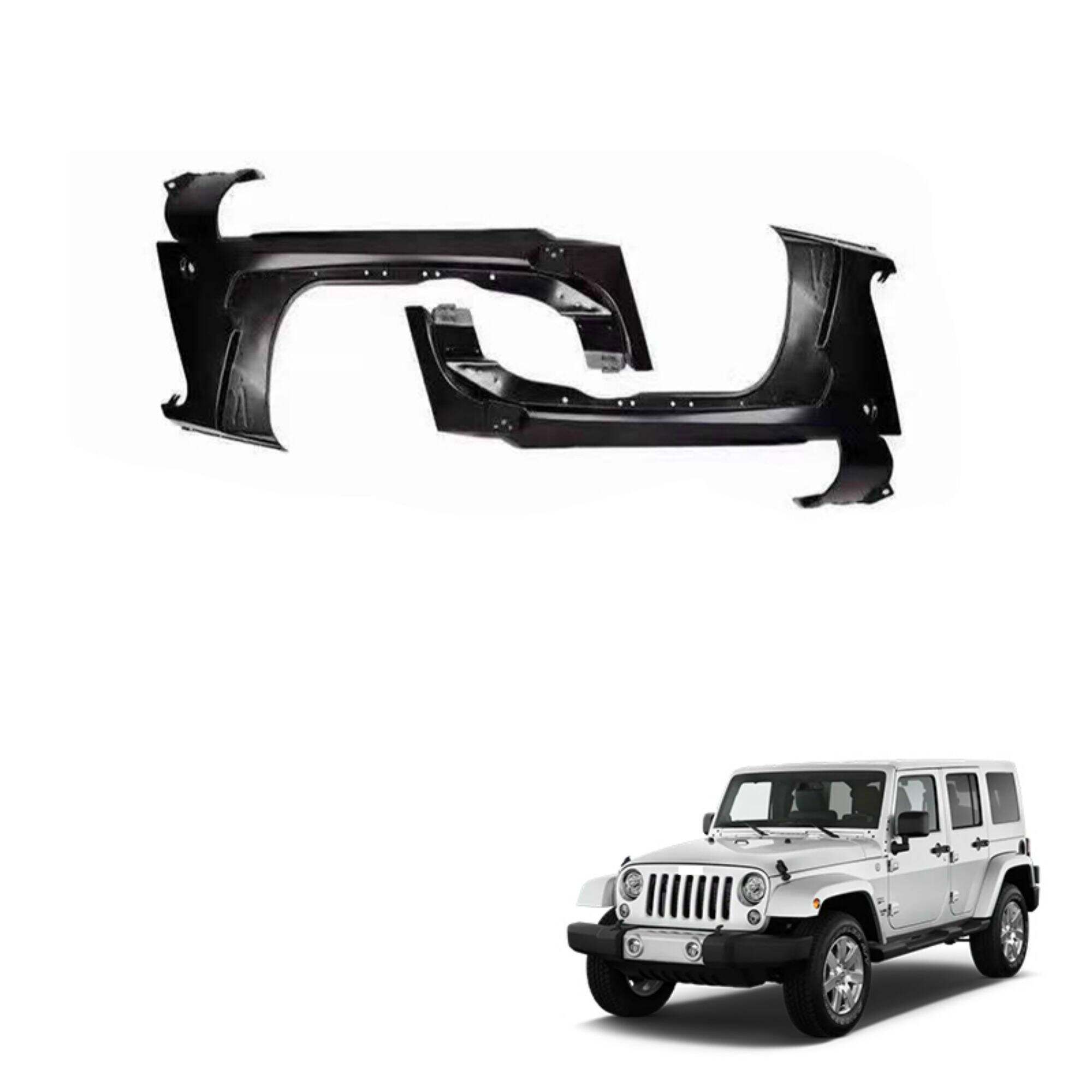 Spedking JK to JL fender flare for Jeep Wrangler JK