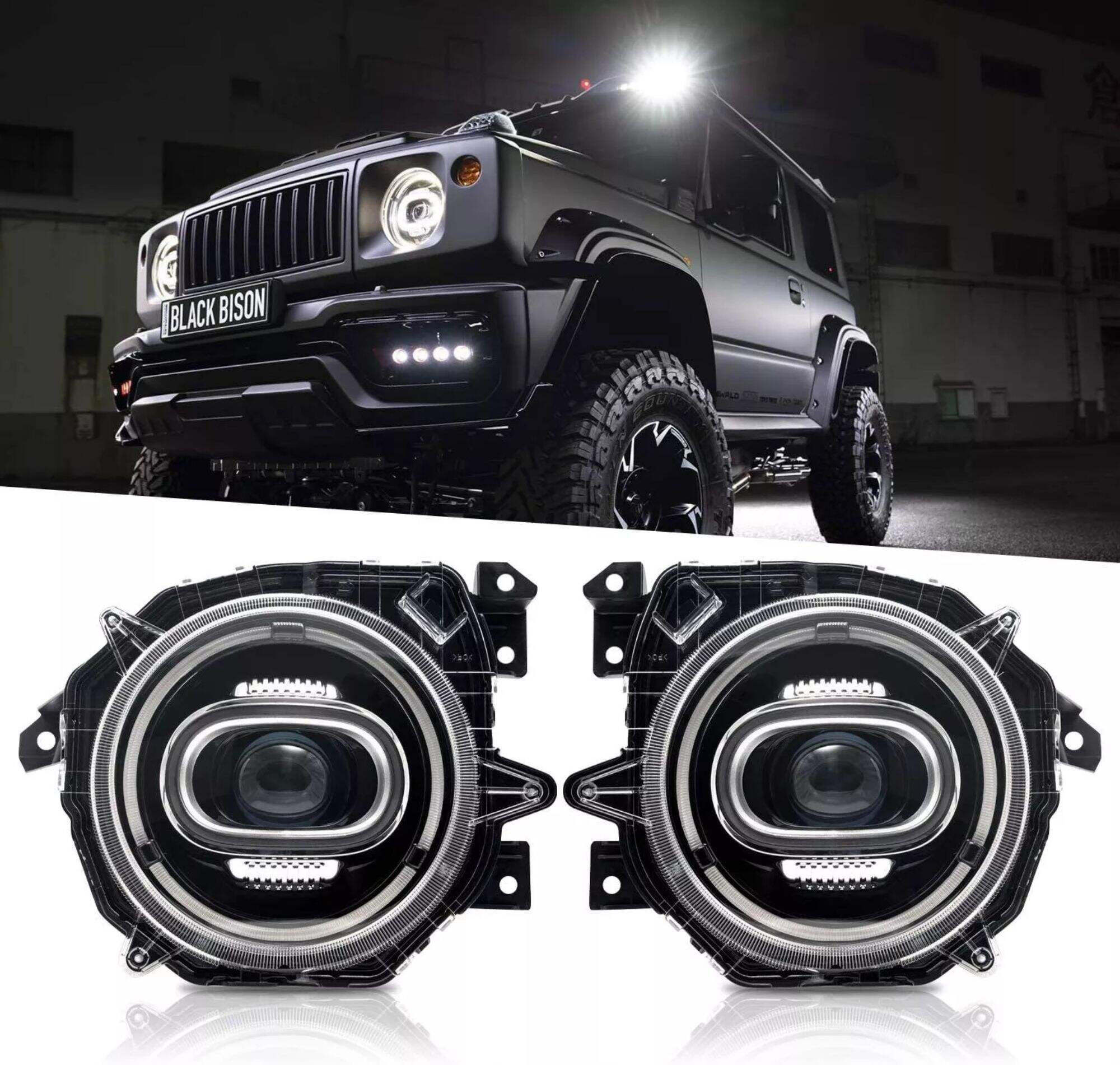 Spedking hot sale headlight for Jimny 2018+