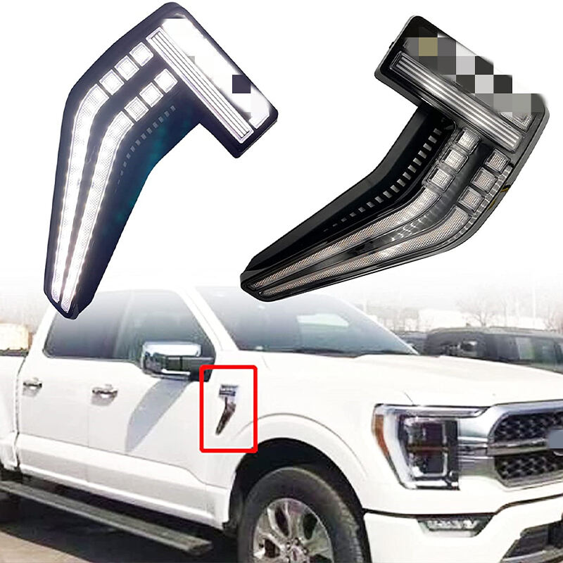 Spedking grill fender light for Ford f150 2021+