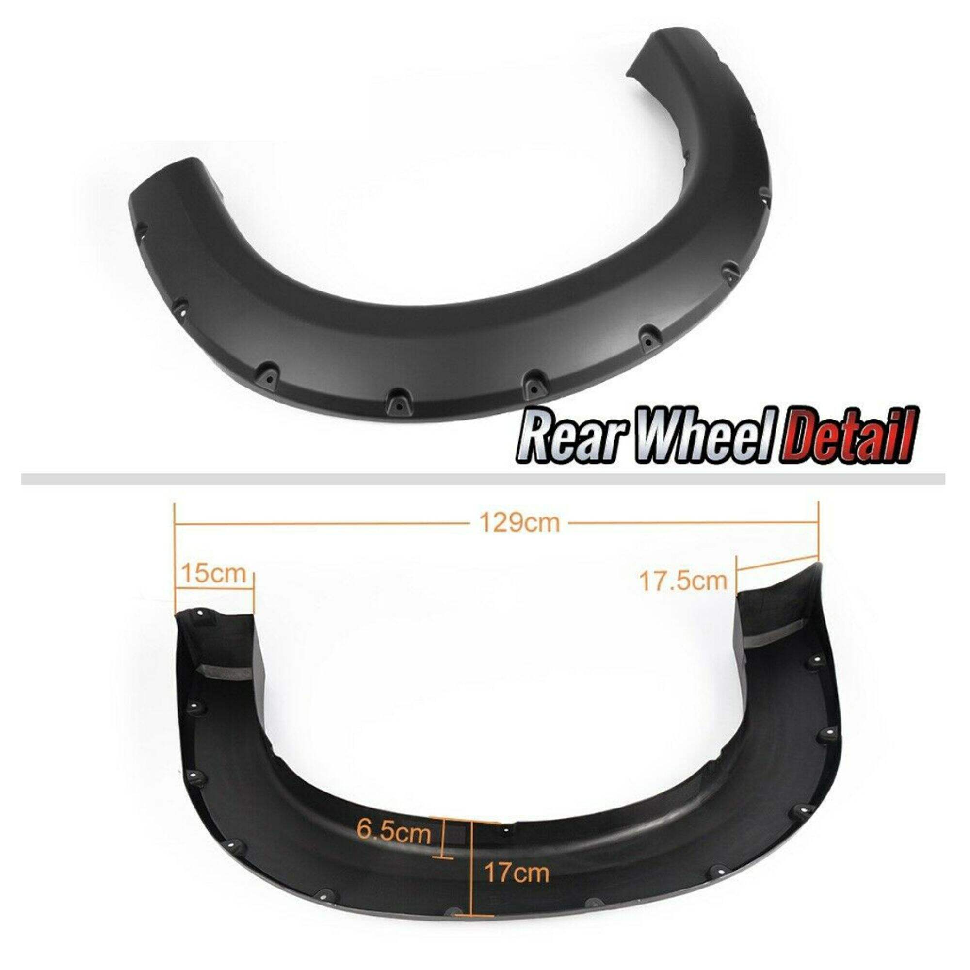 Spedking Fender Flare for Ford F250/F350 1999-2007