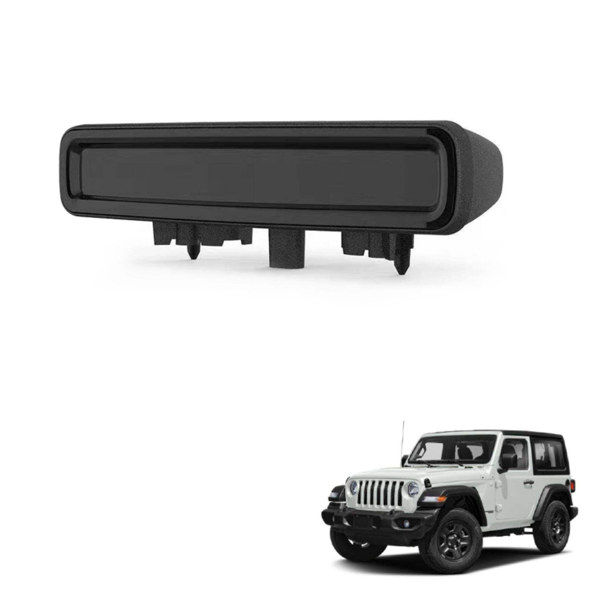 SpeSpedking Hot sell rear High Mount Smoked Black 3rd LED Brake Light for Jeep Wrangler JL