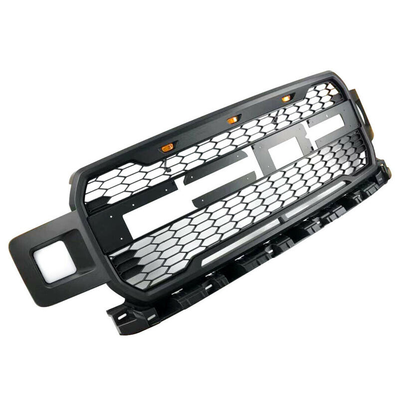 Spedking black grille with LED turning light for Ford f150 2018-2020