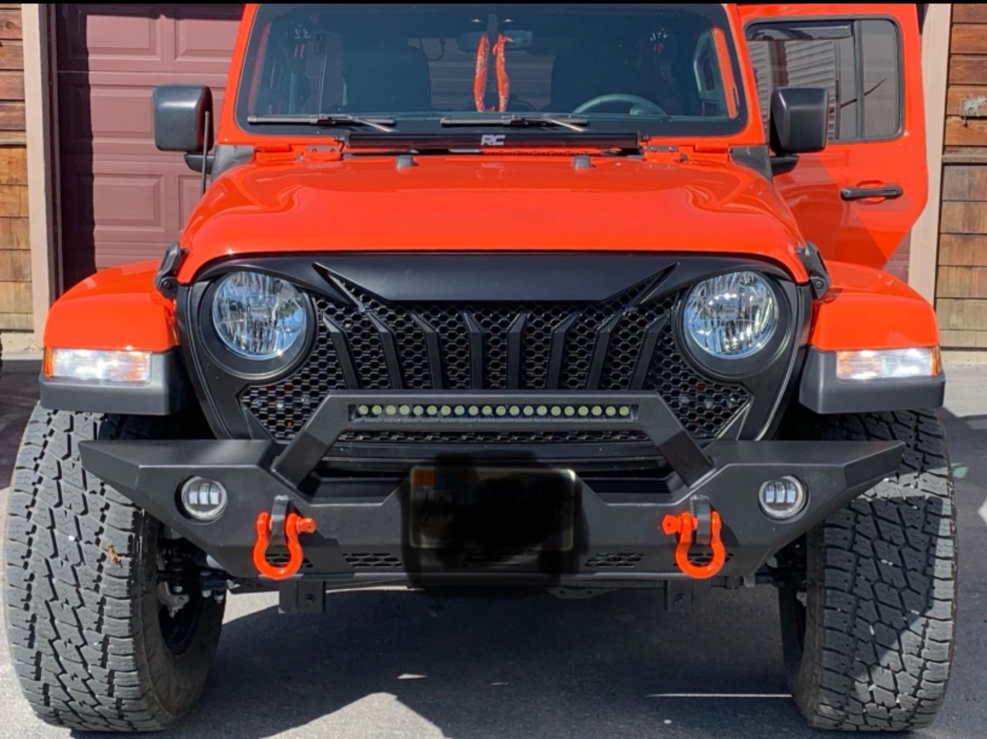 Spedking Spot Goods Grill for Jeep Wrangle JL