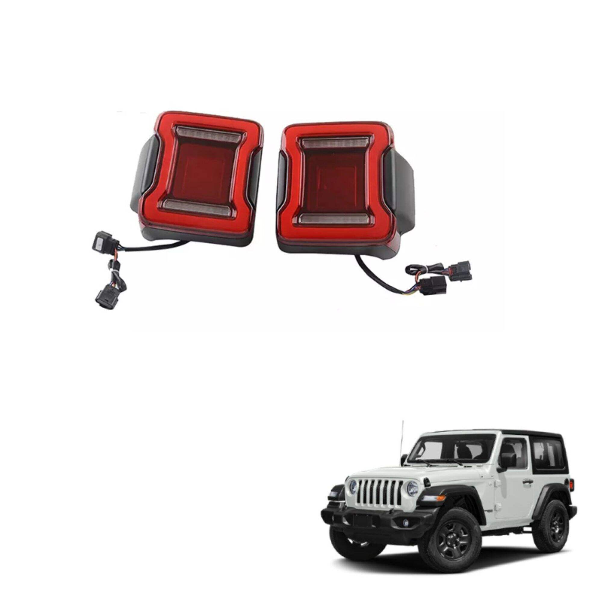 Spedking Spot Goods Taillight for Jeep Wrangle JL