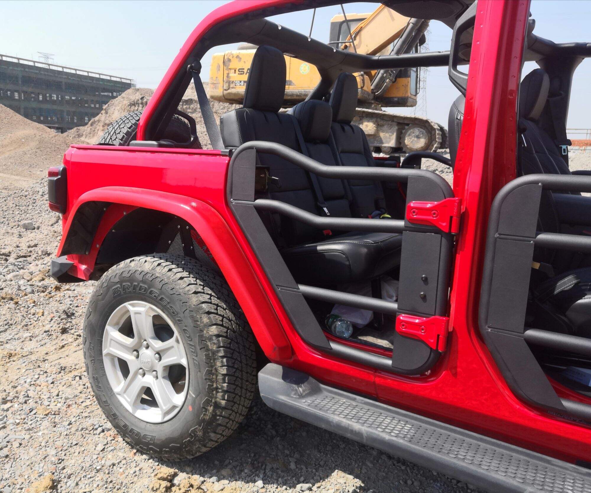 Spedking New Innovations Halvdør for Jeep Wrangler JL